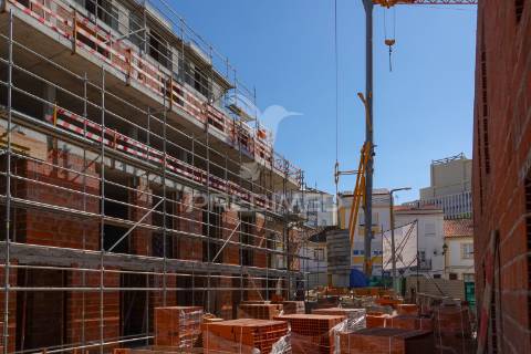 Apartamento em construção tipologia t2 em condomínio fechado