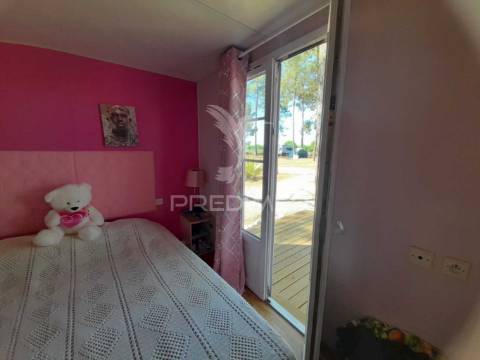 Mobil home t2 com alpendre, pinhal novo.