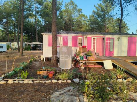 Mobil home t2 com alpendre, pinhal novo.