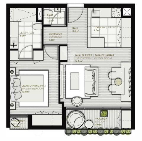 Apartamento t1 - quinta da malata, portimão
