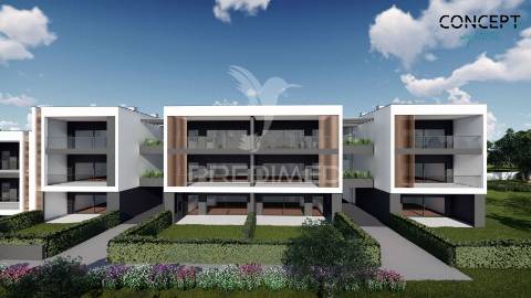 Apartamento t2 em construção a 1.000 m da praia - olhos de água.