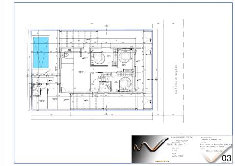 Moradia isolada térrea t3+1 c/ piscina