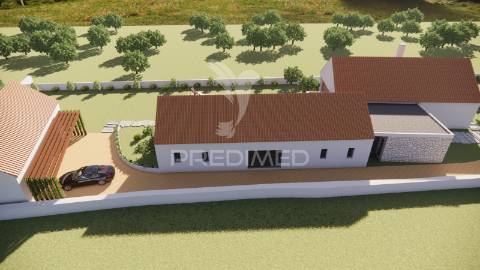 Terreno urbano em fátima – com projeto aprovado para moradia térrea com piscina
