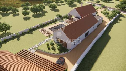 Terreno urbano em fátima – com projeto aprovado para moradia térrea com piscina