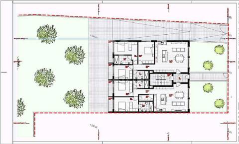 Terreno com projetos aprovados 12 apartamentos no total