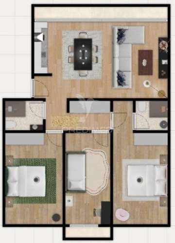 Apartamento t3 lisboa benfica com varanda obras totais