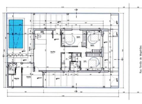 Moradia isolada t4, c/piscina e 2 suites, em fernão ferro