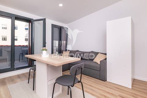 Apartamento t0 para arrendamento – cobertura com terraço – braga