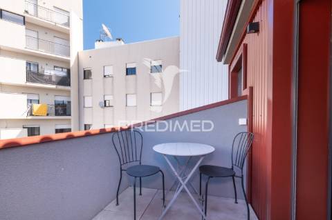 Apartamento t0 para arrendamento – cobertura com terraço – braga