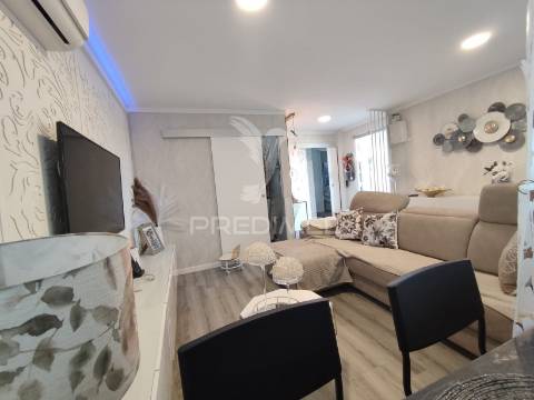 Casa modular com alpendre, penteado, moita.