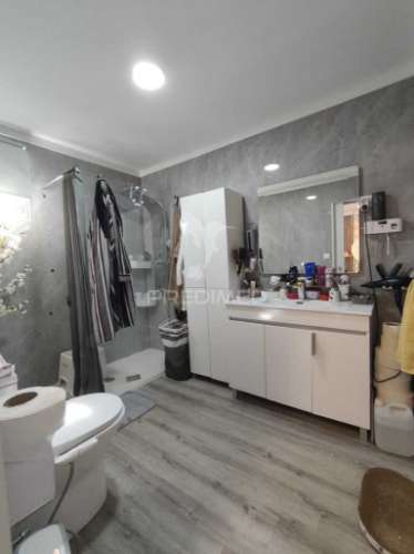 Casa modular com alpendre, penteado, moita.