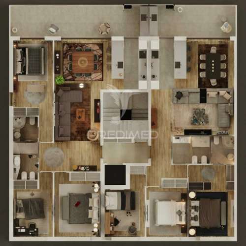 Encontre o seu espaço...fantástico apartamento novo,,