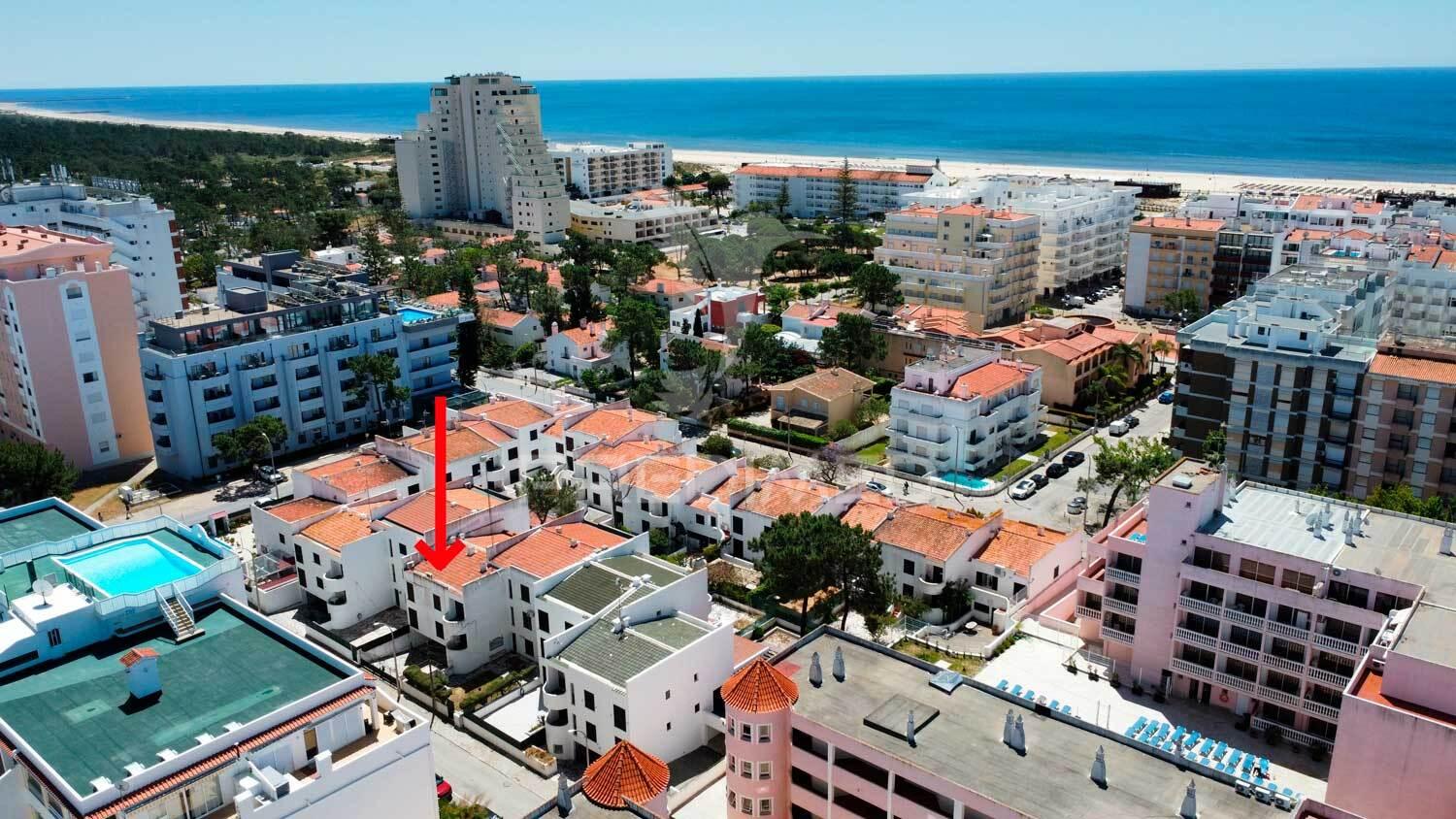 Studio para arrendar ao ano em monte gordo, contas incluídas
