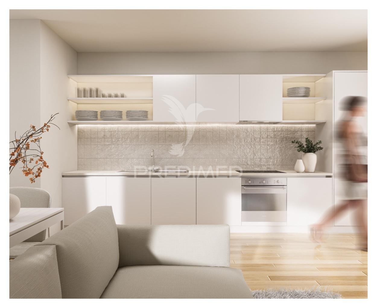 Viva com qualidade e tranquilidade – apartamento t1 novo em atouguia da baleia