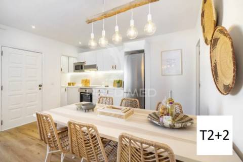 Apartamento t2+2 para arrendamento de longa duração — albufeira