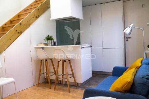 Arrenda-se moradia t1 duplex mobilada porto