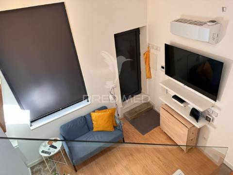 Arrenda-se moradia t1 duplex mobilada porto