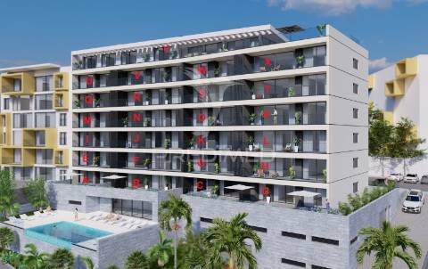 Penthouse t4 luxuoso amplo piscina privada e vista mar