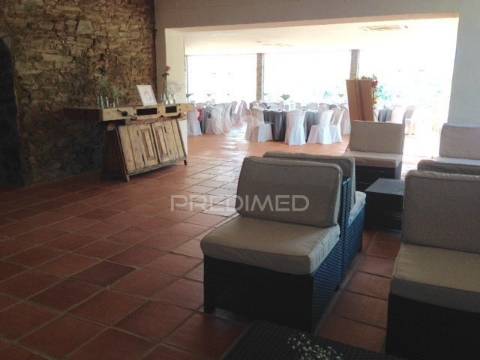 Quinta para eventos, com moradia t3, junto ao tejo em alvega