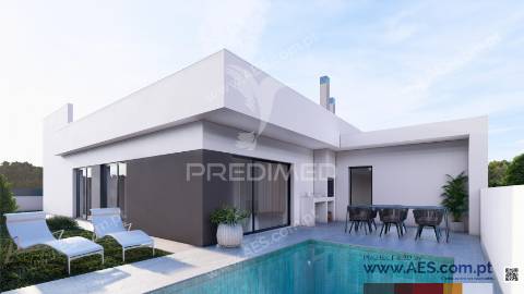 Moradia térrea isolada t3 c/ piscina