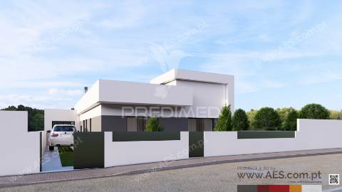 Moradia térrea isolada t3 c/ piscina