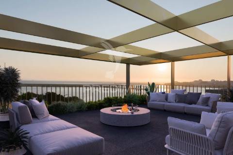 Apartamento t4, no edifício marina douro 1 em canidelo
