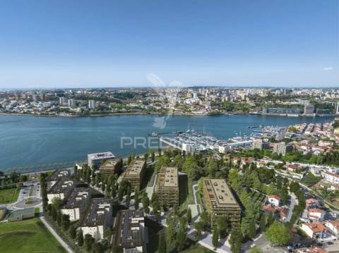 Apartamento t3, no edifício marina douro 1 em canidelo