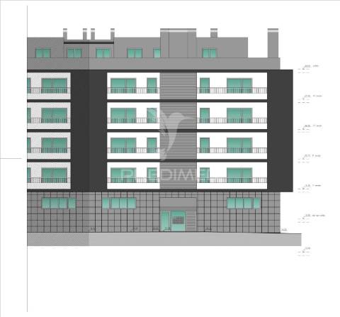 Apartamento t2 em construção com vista jardim ,, montijo.
