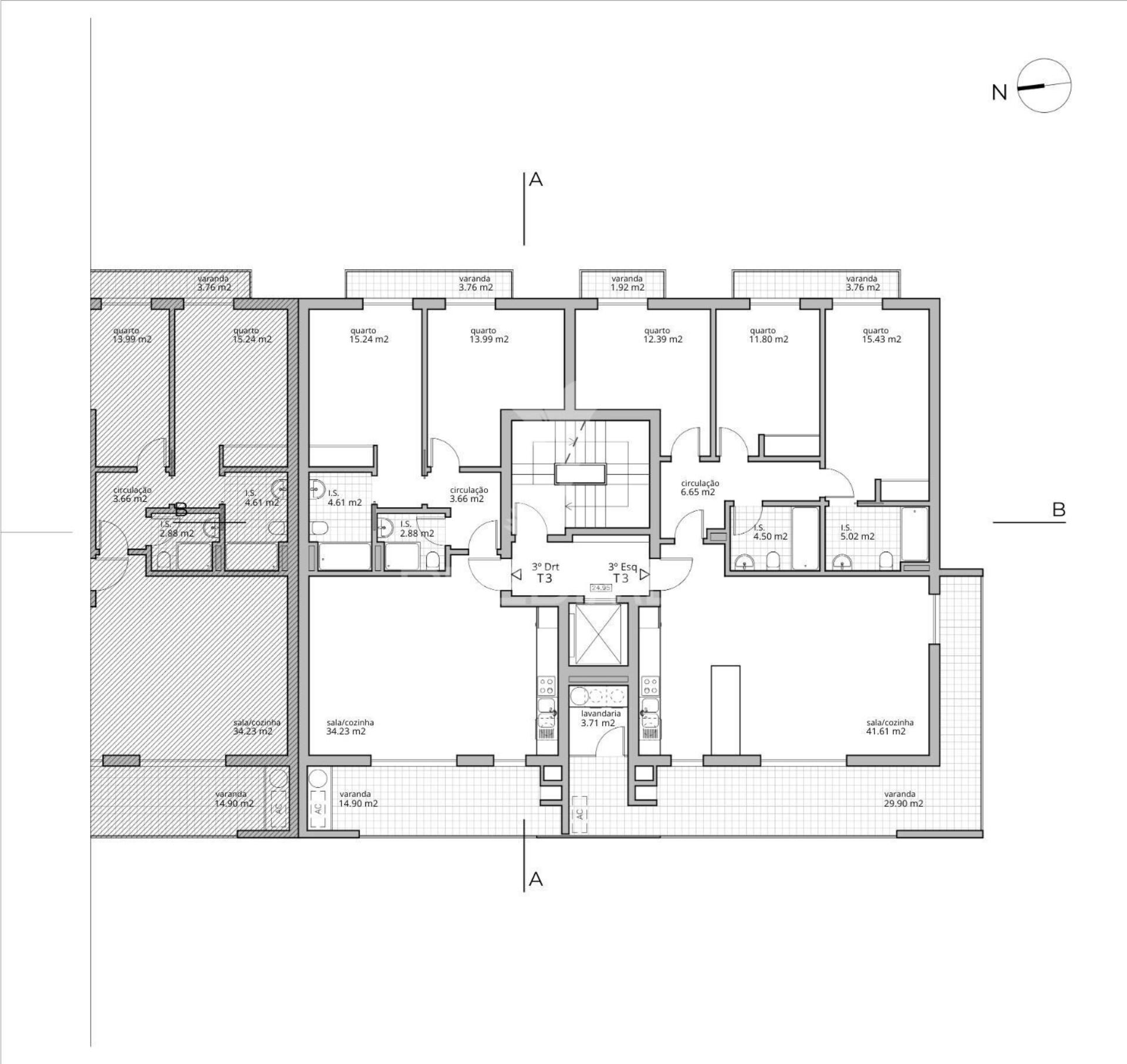 Apartamento t3 em construção,montijo.