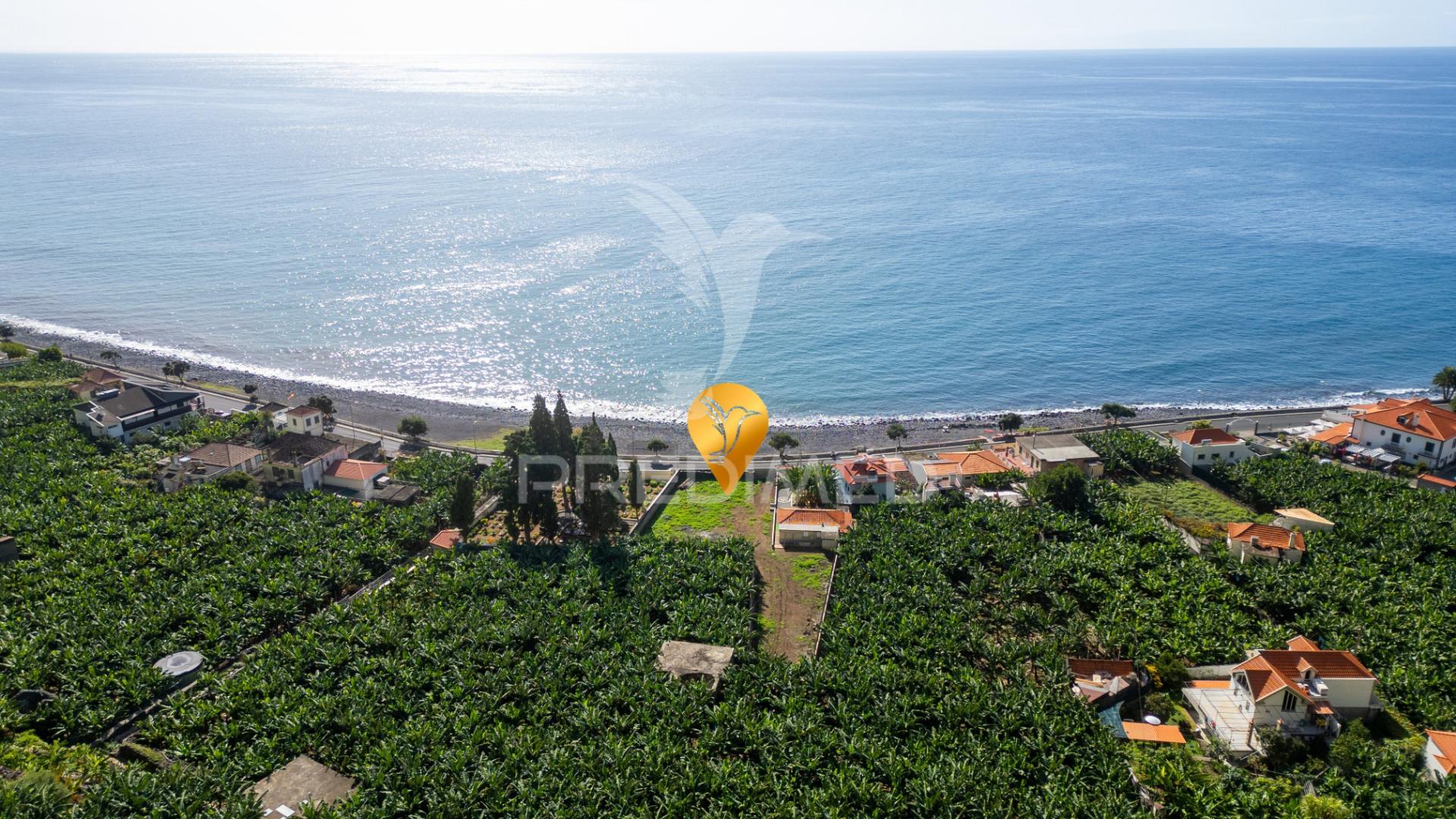 Construa a sua moradia de luxo na ilha da madeira | oportunidade de desenvolvimento turístico | terreno urbano | 1.521 m² | madalena do mar – ponta do sol