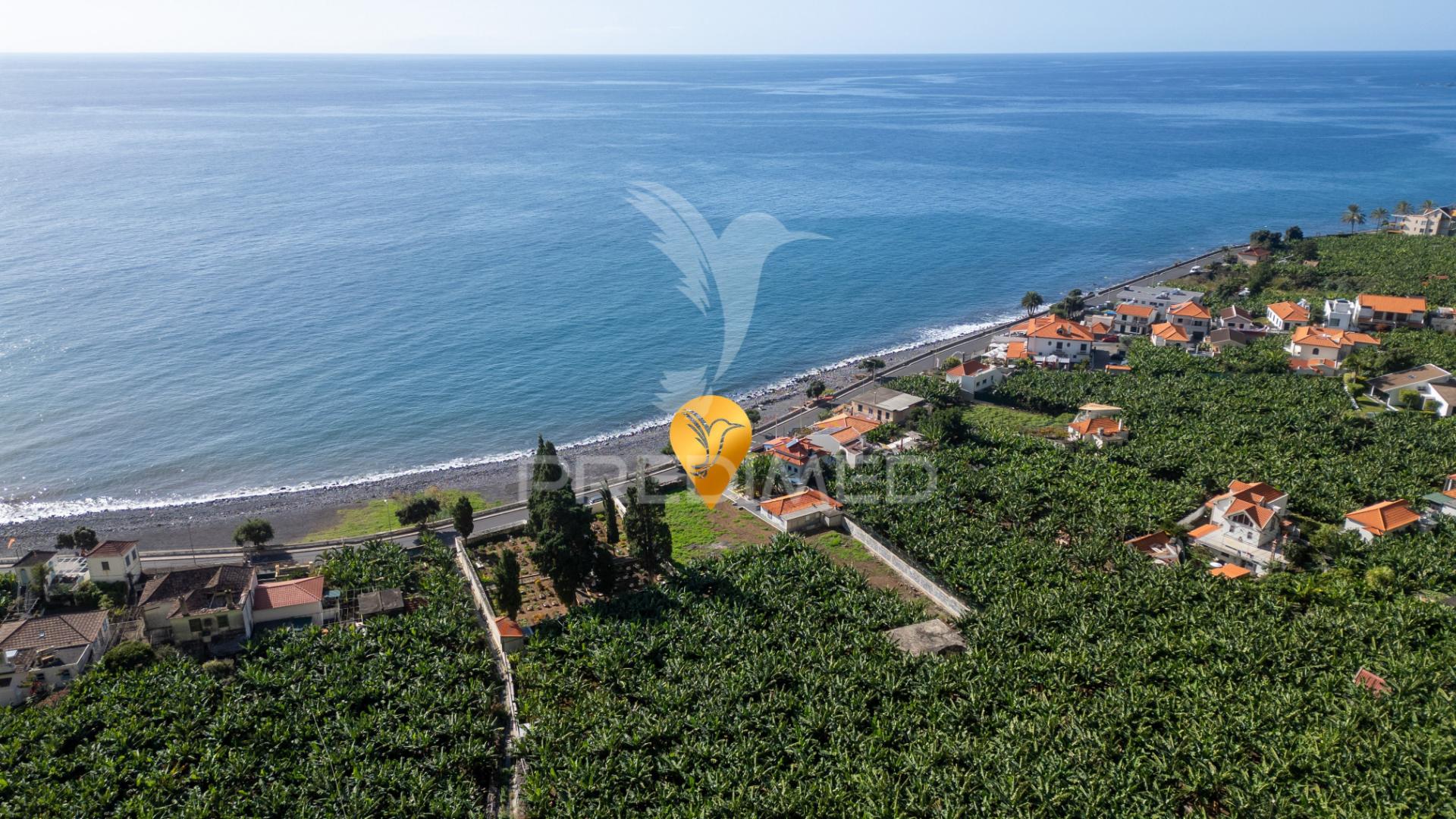 Construa a sua moradia de luxo na ilha da madeira | oportunidade de desenvolvimento turístico | terreno urbano | 1.521 m² | madalena do mar – ponta do sol