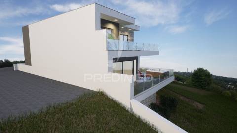 Terreno na lameira com projecto de construção aprovado para comprar