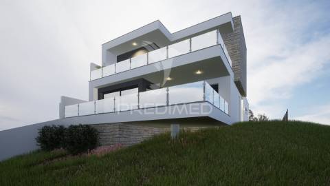 Terreno na lameira com projecto de construção aprovado para comprar