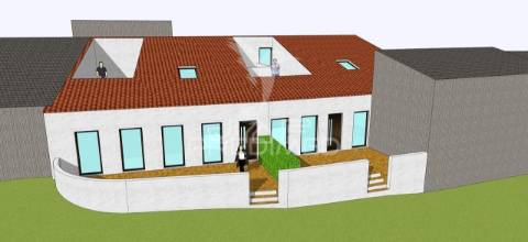 Terreno urbano em chaminé, algoz