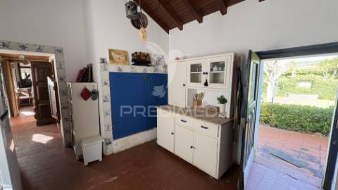 Propriedade com 12.5 ha, moradia t4 e vários edifícios em montalvo