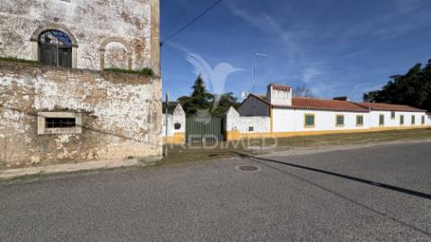 Propriedade com 12.5 ha, moradia t4 e vários edifícios em montalvo