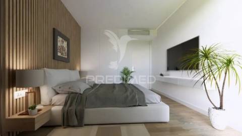 Apartamento t1 | condomínio fechado com portaria | varanda & garagem