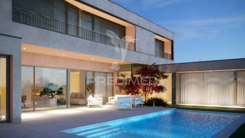 Moradia t5 contemporânea de luxo perto de lisboa