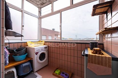T3 com  lareira, 3 varandas e box em valbom, gondomar