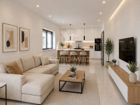 Apartamento t3 laranjeiro almada remodelado