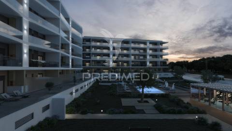 Horus residence - apartamento t2  com 137m2 de área bruta e garagem box 2 carros portimão