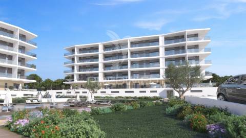Horus residence - apartamento t2 , rés do chão com 262m2 de área bruta, portimão