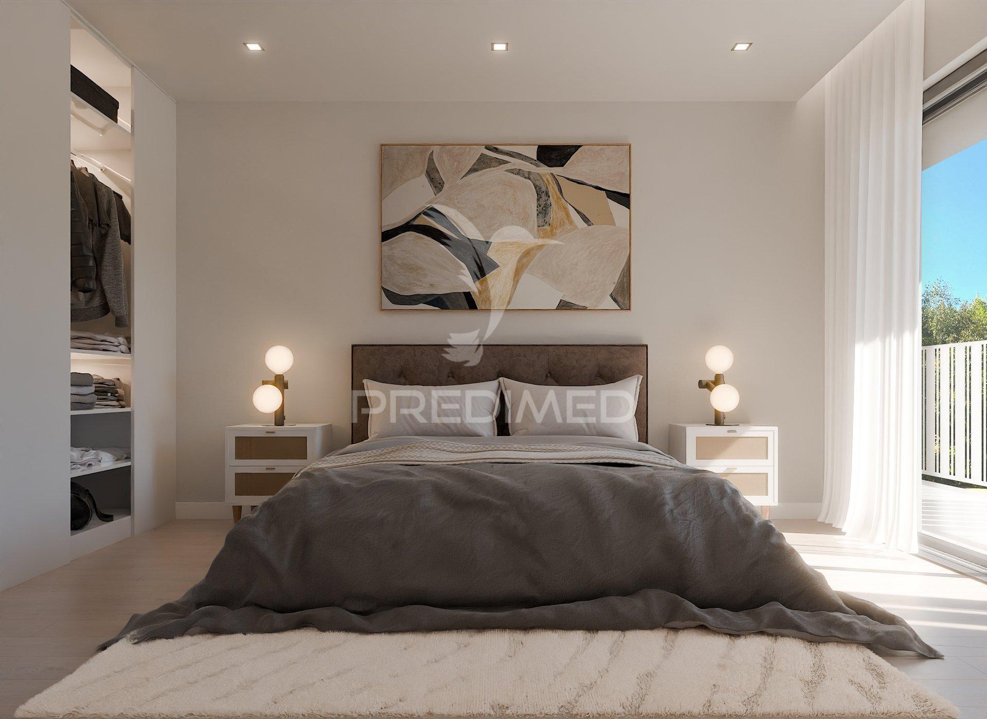 Apartamento t4 duplex em fase de construção