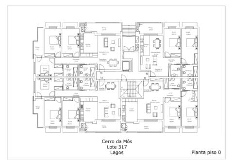 Cerro de mós-317 residence, apartamento t2 r/c dir.
