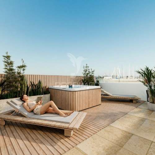 Apartamento t3+1, renovado, com terraço e piscina, a minutos de lisboa!