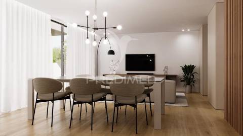 Moradia unifamiliar em banda t3 de 2 pisos em braga