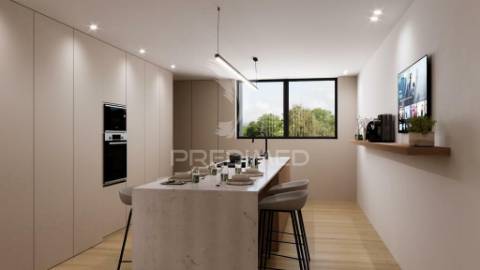 Moradia unifamiliar em banda t3 de 2 pisos em braga