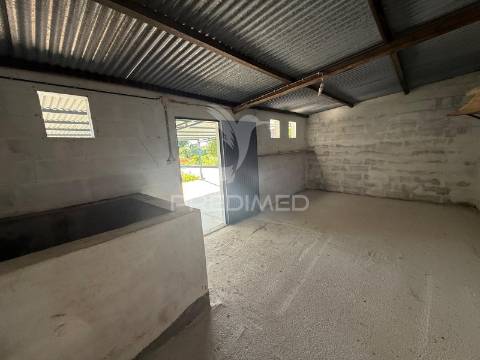Moradia t3 com terreno e poço casével - santarém