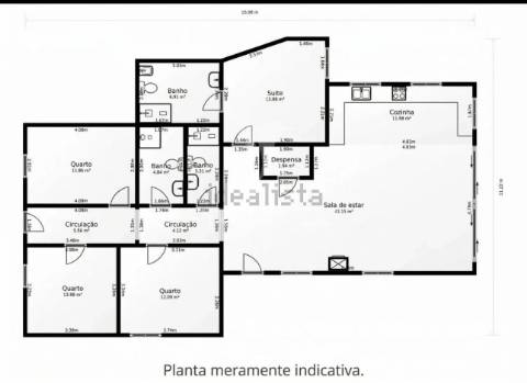 Moradia t4 exclusiva com piscina, lago e terreno de 7450m²