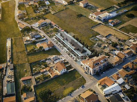 Terreno com projeto aprovado para 28 fogos na gafanha da nazaré (aveiro)